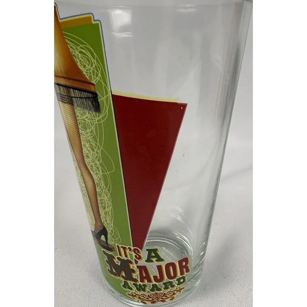 A Christmas Story 4pc 16oz Glass Cup Set